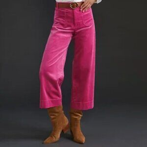 Maeve x Anthropologie Collette Corduroy Pants Pink – Size 28